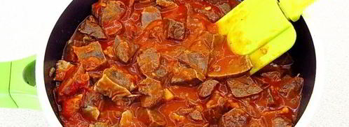 гуляш из легкого. Шаг 11