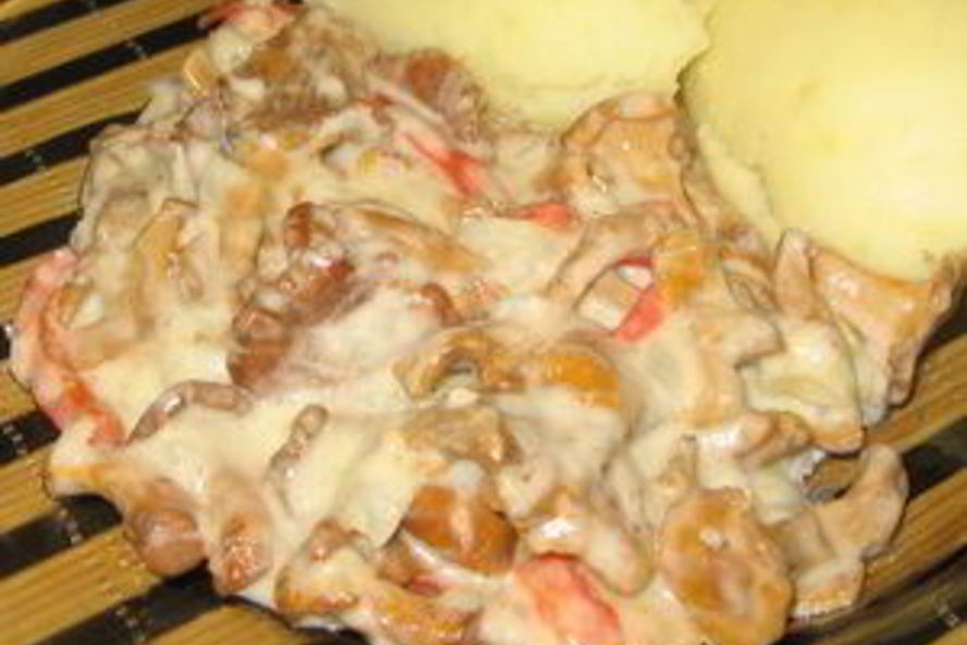 Рецепт гуляш из лисичек