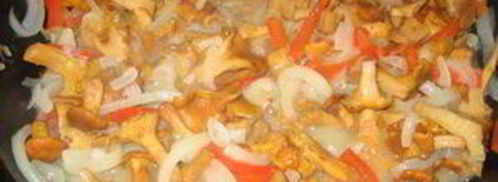 гуляш из лисичек. Шаг 4