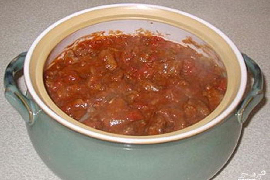 Рецепт гуляш из свинины в духовке