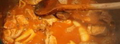 гуляш классический из свинины. Шаг 7