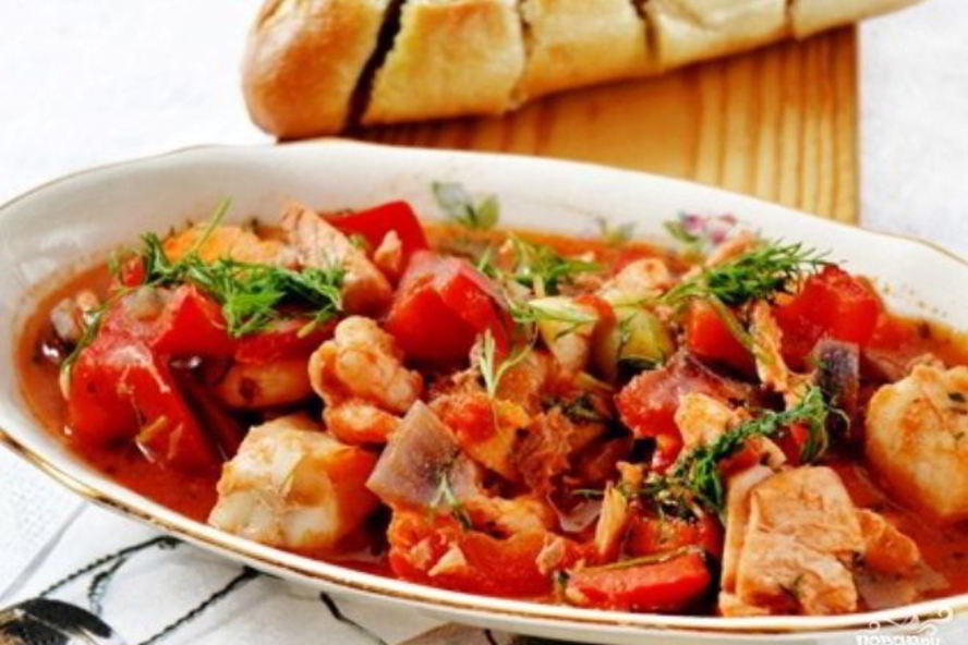 Рецепт гуляш по-средиземноморски