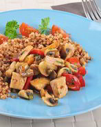 Гуляш с грибами