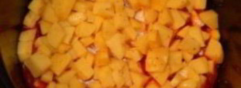 гуляш с картошкой в мультиварке. Шаг 4