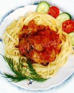 Гуляш с овощами