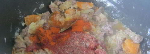 гуляш в мультиварке. Шаг 5