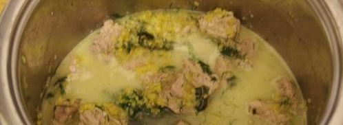 томленый в сельдерее гуляш с булгуром. Шаг 11