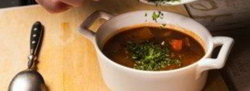 венгерский суп-гуляш из говядины. Шаг 16