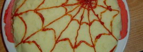 картофельное пюре паучки. Шаг 5