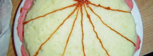 картофельное пюре паучки. Шаг 6