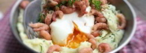 картофельное пюре с креветками. Шаг 5