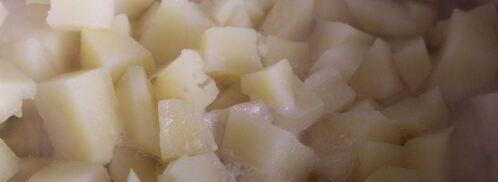 картофельный гарнир к мясу. Шаг 2