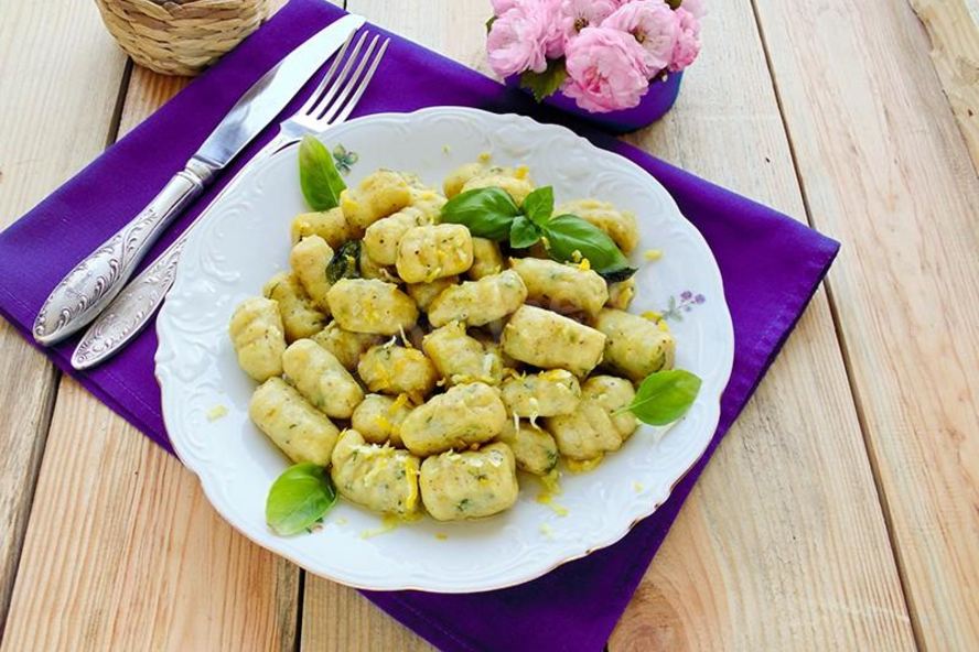 Рецепт картофельные ньокки с базиликом