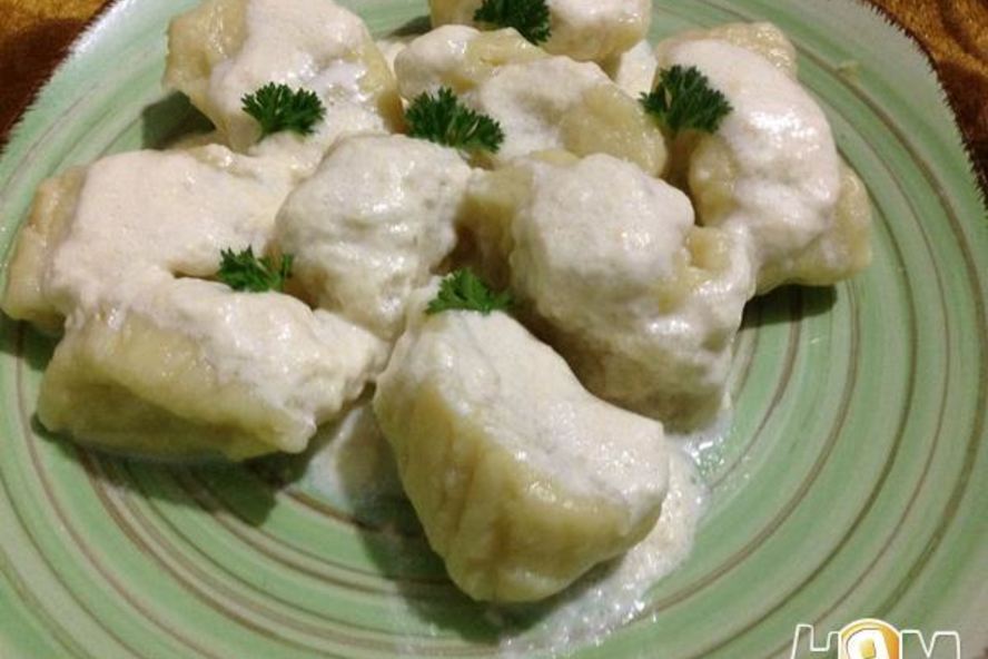Рецепт картофельные ньокки с соусом из горгонзолы
