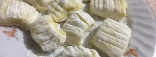 картофельные ньокки с соусом из горгонзолы. Шаг 6