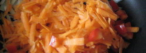 гречаники с овощным соусом. Шаг 4