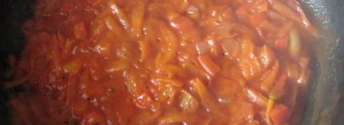 гречаники с овощным соусом. Шаг 5