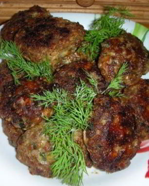 Грибные котлетки