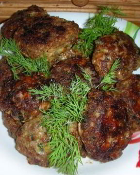 Грибные котлетки