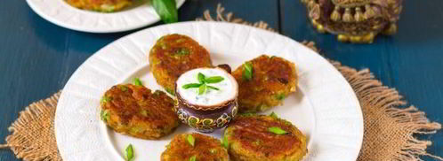 картофельные котлеты алу тикки. Шаг 15