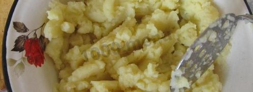 картофельные котлеты с фаршем, сыром. Шаг 2