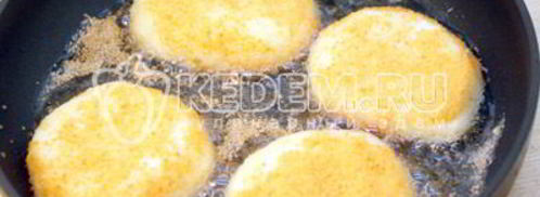 картофельные котлеты с сыром. Шаг 5