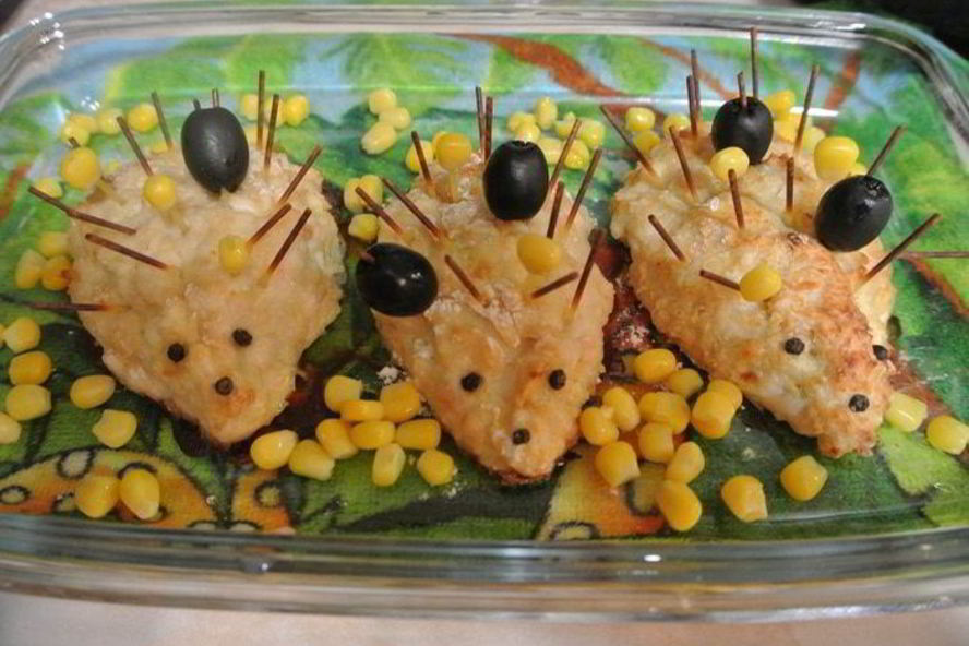 Рецепт котлетки-ежики