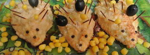 котлетки-ежики. Шаг 5