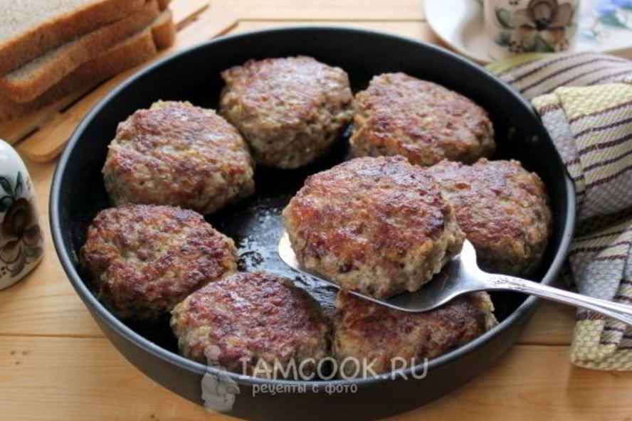 Рецепт котлеты из говяжьего фарша