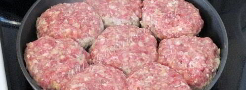 котлеты из говяжьего фарша. Шаг 7