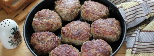 котлеты из говяжьего фарша. Шаг 9