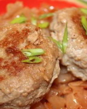 Котлеты куриные со свининой