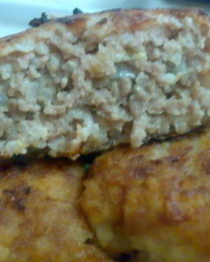 Котлеты По-Арабски с пшенкой и кедровыми орешками