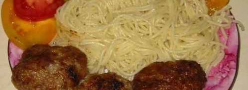 котлеты с гарниром и овощами. Шаг 26