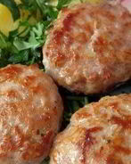 Котлеты с грибами в духовке