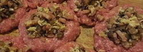 котлеты с грибами в духовке. Шаг 7