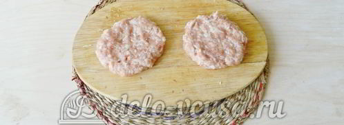 котлеты с грибами. Шаг 4