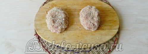 котлеты с грибами. Шаг 7