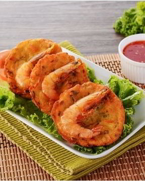 Котлеты с креветками и кукурузой