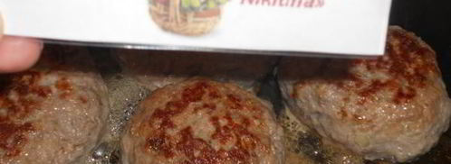 котлеты с сырно-ореховым соусом. Шаг 3