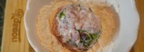 котлеты яйцо в шубке. Шаг 7