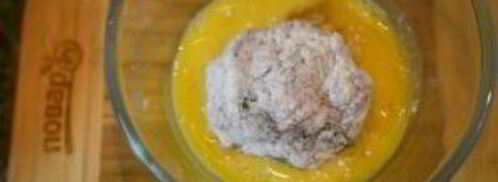 котлеты яйцо в шубке. Шаг 8