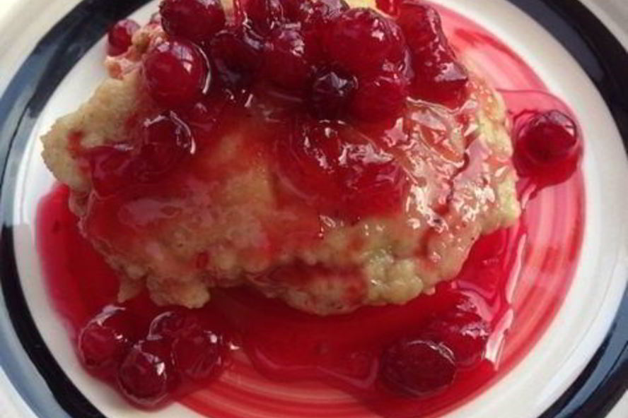 Рецепт манные котлеты под клюквенным соусом