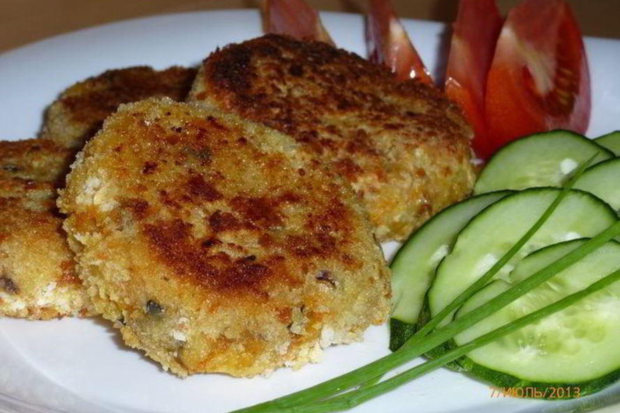 Рецепт овощные котлетки