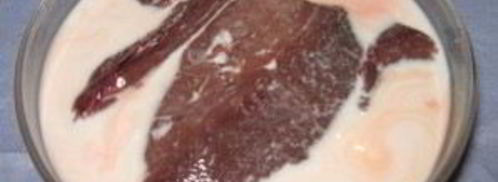 печеночные котлеты с манкой. Шаг 2