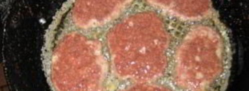 печеночные котлеты с манкой. Шаг 6