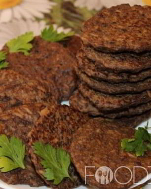 Печеночные котлеты с рисом