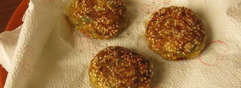 постные котлеты из брокколи. Шаг 17