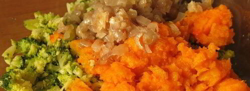 постные котлеты из брокколи. Шаг 10