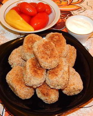 Постные котлеты из гречки и картофеля
